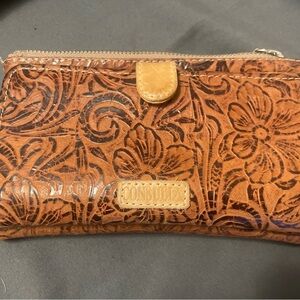 Consuela “Sally” Brown Tooled Leather Wallet